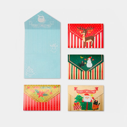 Load image into Gallery viewer, D&#39;Won Mini Card Christmas 02, D&#39;Won, Greeting Cards, dwon-mini-card-mini-cards-christmas-02, 2-deal, Cityluxe
