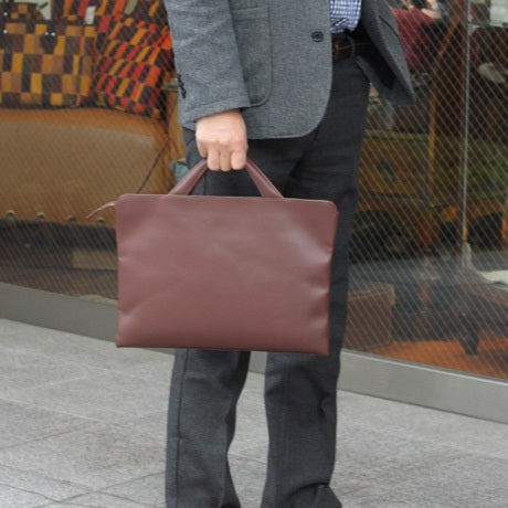 Trion AA115 13" Leather Bag Brandy, Trion, Briefcase, trion-aa115-leather-bag, Red, Cityluxe