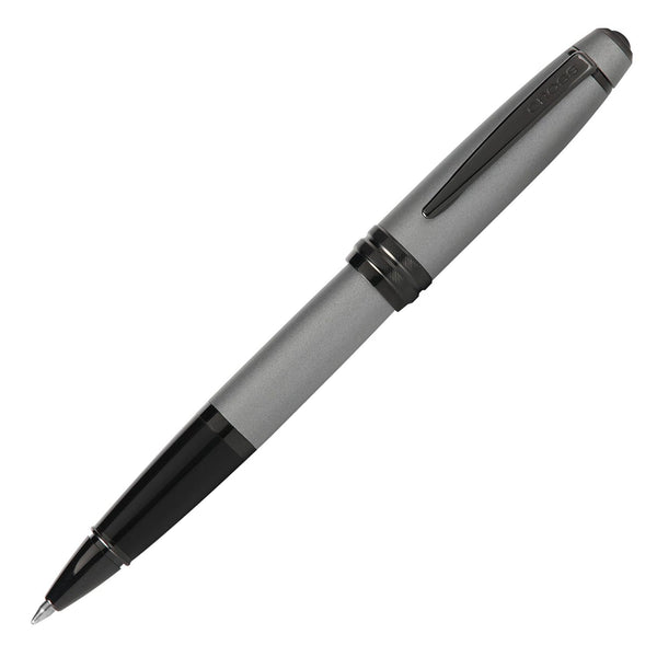 Load image into Gallery viewer, Cross Bailey Matte Gray Lacquer Rollerball Pen, Cross, Rollerball Pen, cross-bailey-matte-gray-lacquer-rollerball-pen, , Cityluxe
