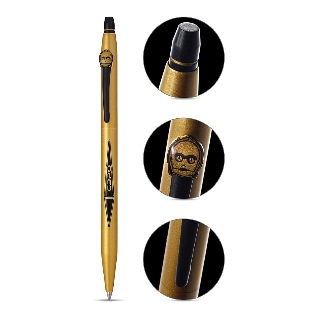 Cross Click Star Wars C-3PO Rollerball Pen, Cross, Rollerball Pen, cross-click-star-wars-c-3po-rollerball-pen, , Cityluxe