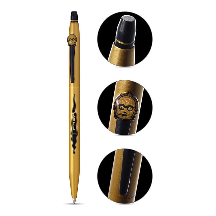 Cross Click Star Wars C-3PO Rollerball Pen, Cross, Rollerball Pen, cross-click-star-wars-c-3po-rollerball-pen, , Cityluxe