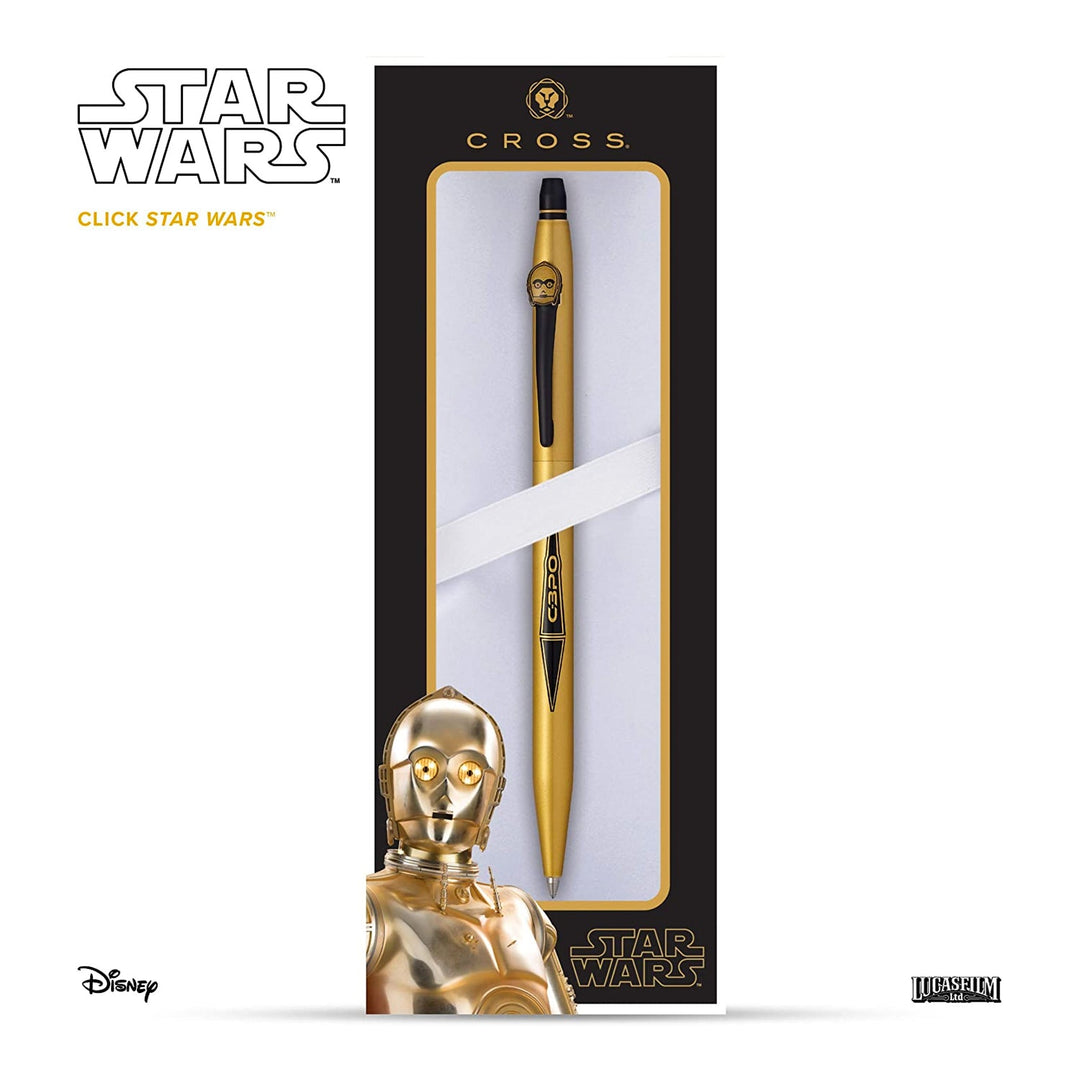 Cross Click Star Wars C-3PO Rollerball Pen, Cross, Rollerball Pen, cross-click-star-wars-c-3po-rollerball-pen, , Cityluxe