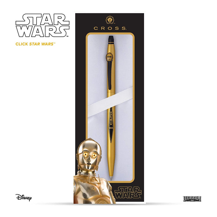 Cross Click Star Wars C-3PO Rollerball Pen, Cross, Rollerball Pen, cross-click-star-wars-c-3po-rollerball-pen, , Cityluxe