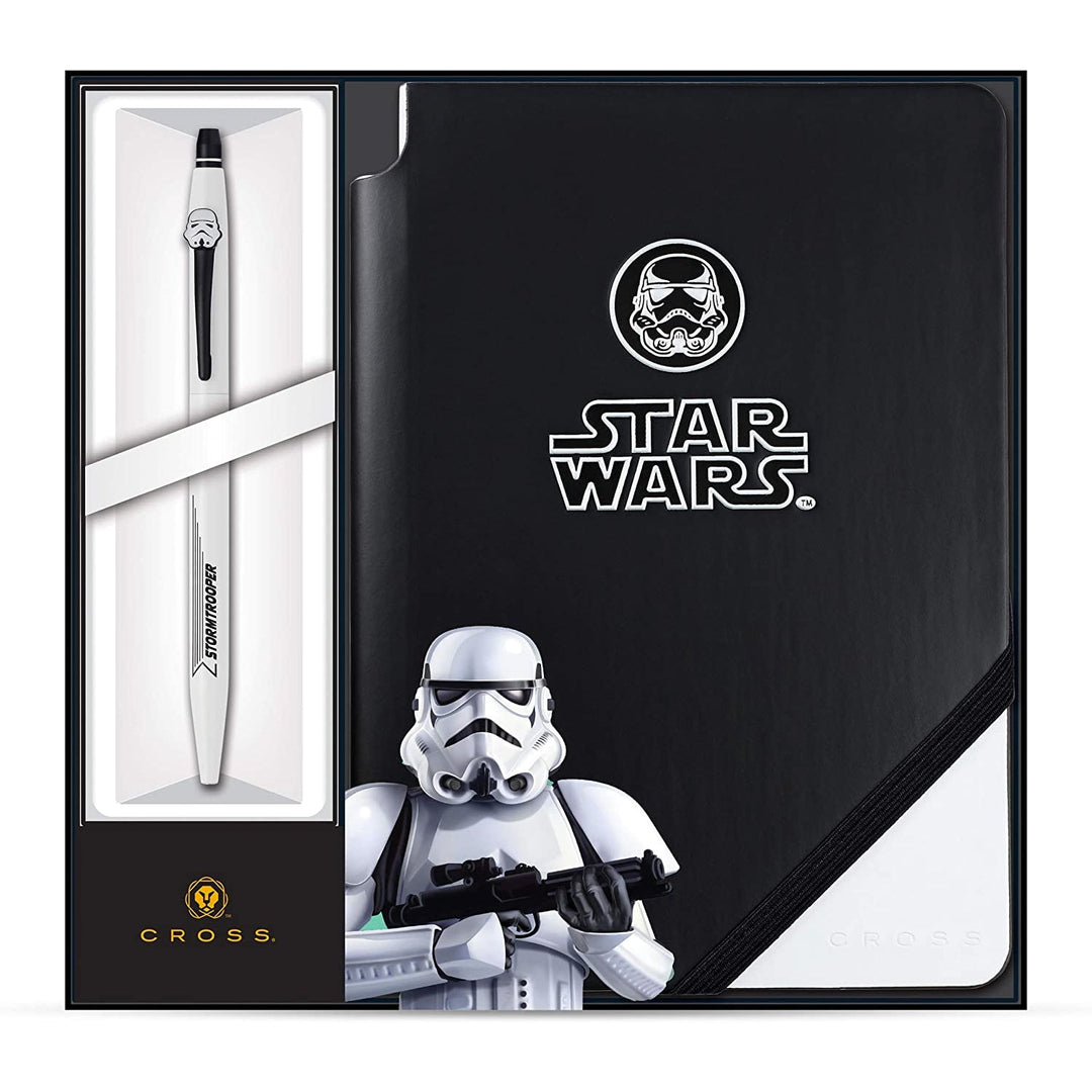 Cross Click Star Wars Stormtrooper Rollerball Pen With Jot Zone Journal Gift Set, Cross, Gift Set, cross-click-star-wars-stormtrooper-rollerball-pen-with-jot-zone-journal-gift-set, , Cityluxe