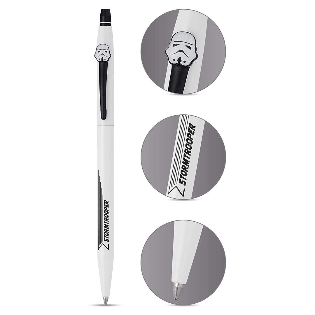 Cross Click Star Wars Stormtrooper Rollerball Pen With Jot Zone Journal Gift Set, Cross, Gift Set, cross-click-star-wars-stormtrooper-rollerball-pen-with-jot-zone-journal-gift-set, , Cityluxe