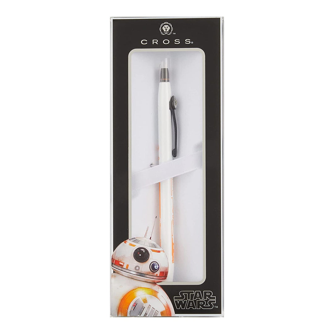 Cross Click Star Wars Rollerball Pen - BB8 — writing at an angle