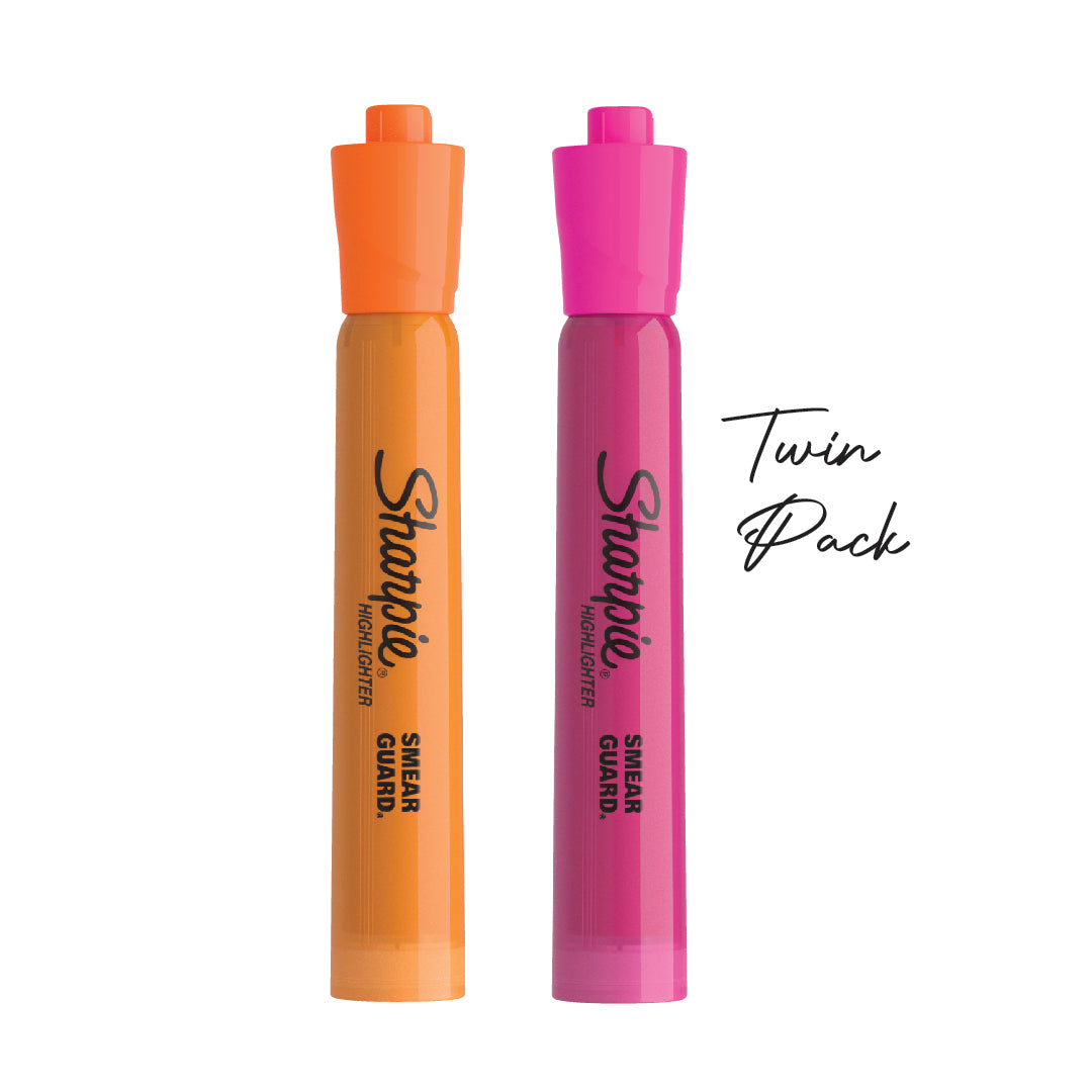 Sharpie Tank Highlighter (Pack of 2) — flat lay