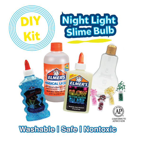 Load image into Gallery viewer, Elmer&#39;s Night Light Bulb Slime Kit, Elmer&#39;s, Slime, elmers-night-light-bulb-slime-kit, , Cityluxe

