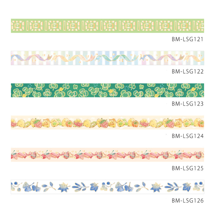 BGM Green Pattern Masking Tape, BGM, Masking Tape, bgm-green-pattern-masking-tape, BGM, Green, Masking Tape, New November, Cityluxe