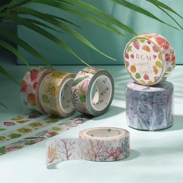 Load image into Gallery viewer, BGM Flamingo Washi Tape, BGM, Washi Tape, bgm-flamingo-washi-tape, , Cityluxe
