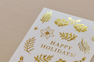 MU Craft Gold Foil Christmas Print-On Sticker 001, MU Craft, Print-On Sticker, mu-craft-gold-foil-christmas-print-on-sticker-001, , Cityluxe