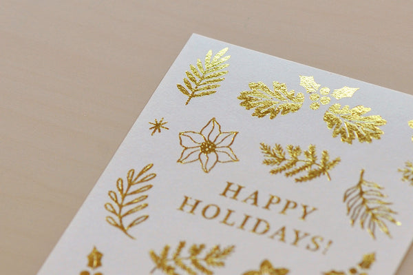 画像をギャラリービューアに読み込む, MU Craft Gold Foil Christmas Print-On Sticker 001, MU Craft, Print-On Sticker, mu-craft-gold-foil-christmas-print-on-sticker-001, , Cityluxe
