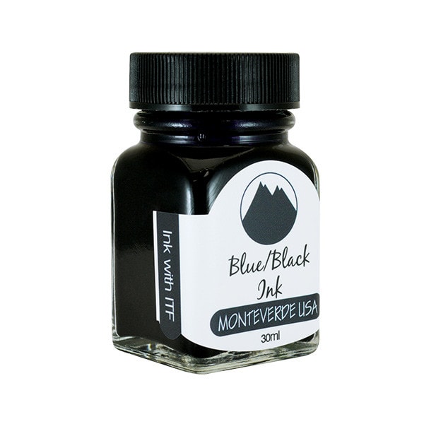 Monteverde 30ml Ink Bottle Blue Black, Monteverde, Ink Bottle, monteverde-30ml-ink-bottle-blue-black, Blue, G309, Ink &amp; Refill, Ink bottle, Monteverde, Monteverde Ink Bottle, Monteverde Refill, Pen Lovers, Cityluxe