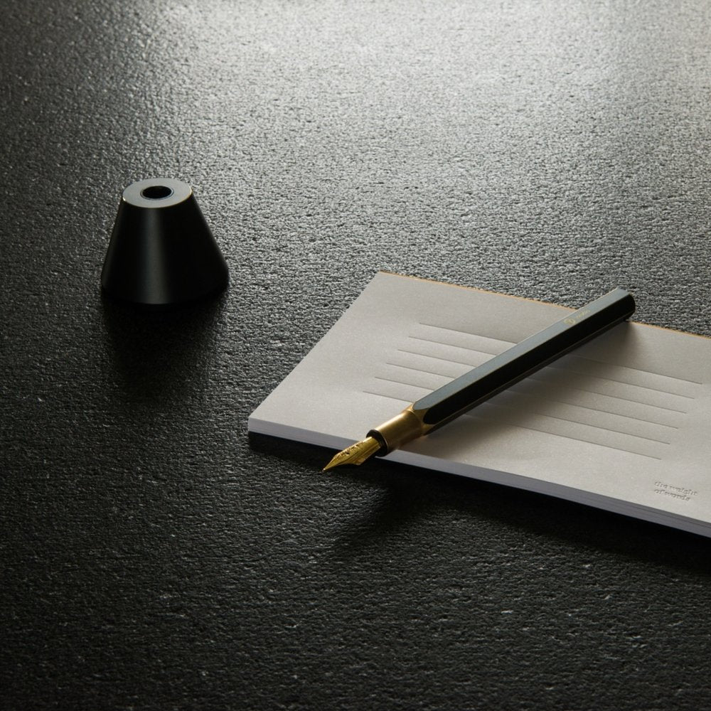 (DC) Ystudio Brassing Desk Fountain Pen Medium — with packaging
