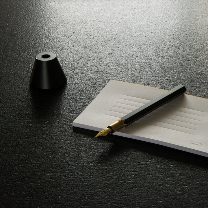 (DC) Ystudio Brassing Desk Fountain Pen Medium — with packaging