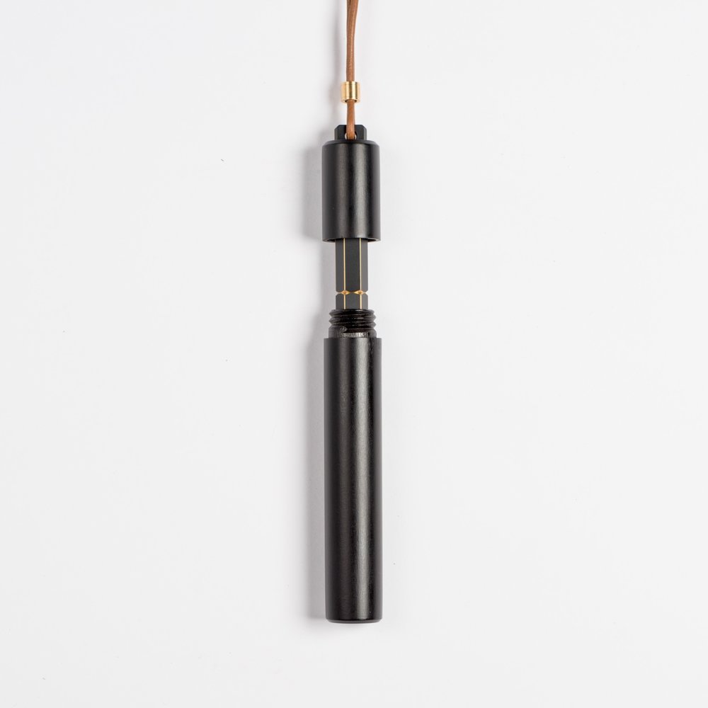Ystudio Brassing Portable Fountain Pen Medium — engraving example