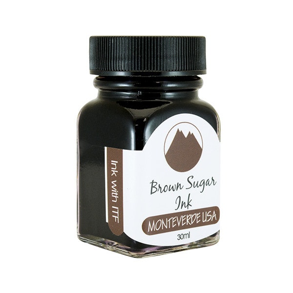 Monteverde 30ml Ink Bottle Brown Sugar, Monteverde, Ink Bottle, monteverde-30ml-ink-bottle-brown-sugar, Brown, G309, Ink &amp; Refill, Ink bottle, Monteverde, Monteverde Ink Bottle, Monteverde Refill, Pen Lovers, Cityluxe