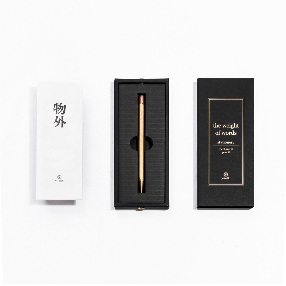 Ystudio Classic Mechanical Pencil, Ystudio, Mechanical Pencil, ystudio-classic-mechanical-pencil, Gold, Cityluxe