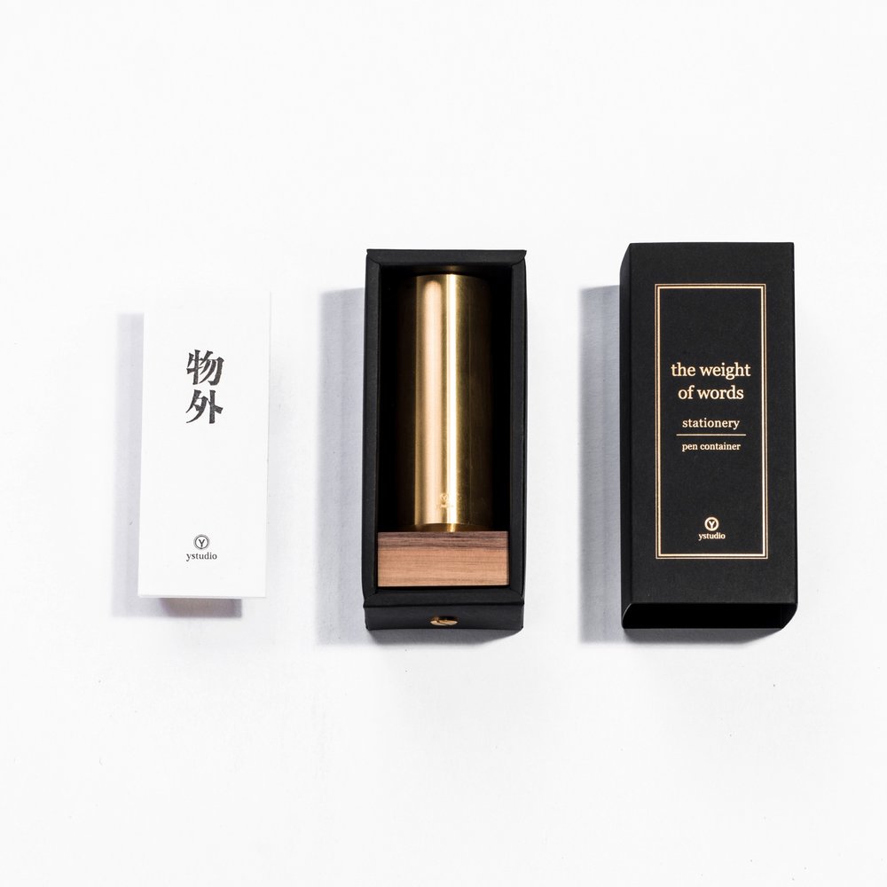 Ystudio Classic Pen Container, Ystudio, Pen Container, ystudio-classic-pen-container, Accessory, Gold, Cityluxe