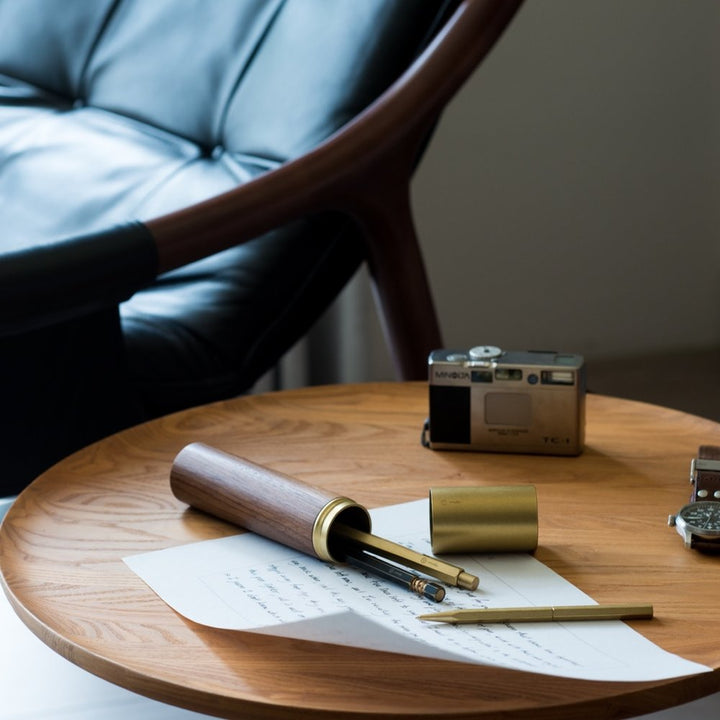 Ystudio Classic Pen Case — in use