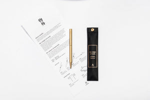 Ystudio Classic Ballpoint Pen (twist), Ystudio, Ballpoint Pen, ystudio-classic-ballpoint-pen, can be engraved, Gold, Cityluxe