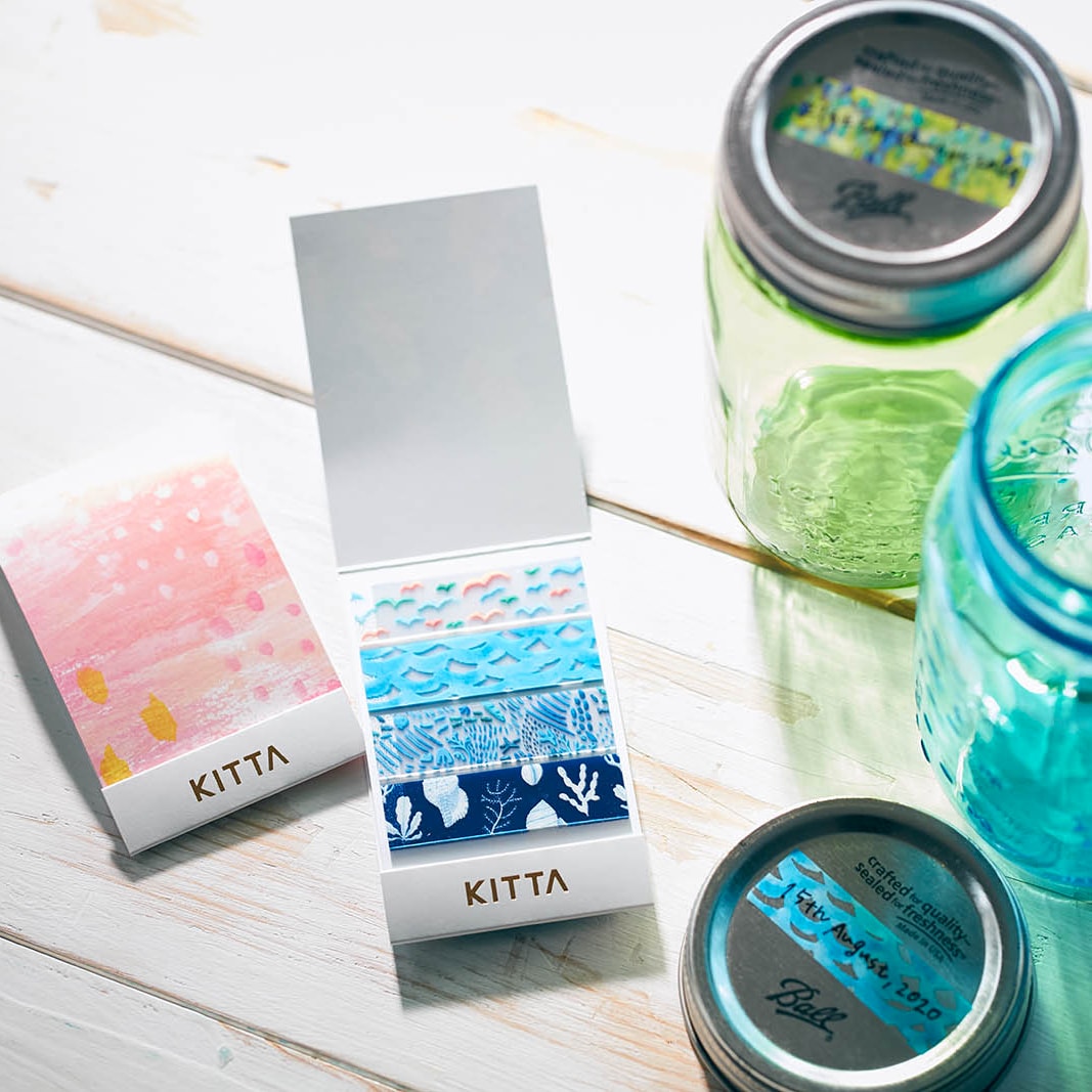 KITTA Clear Tape Drop — flat lay
