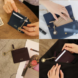 D.Lab Coin Card Wallet Pink (without chain), D. Lab, Card Wallet, d-lab-coin-card-wallet-pink, , Cityluxe