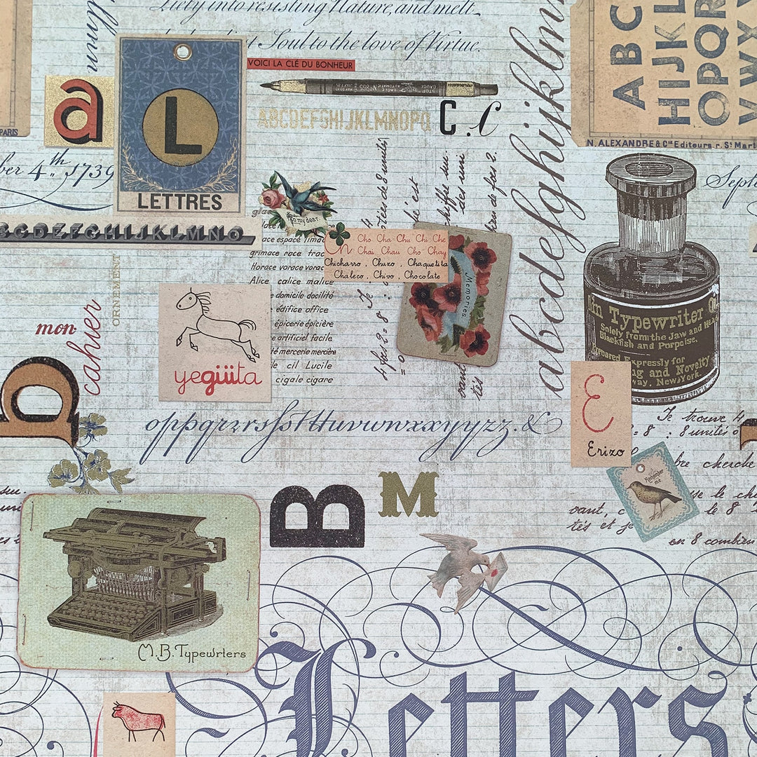Rossi Decorative Paper — flat lay