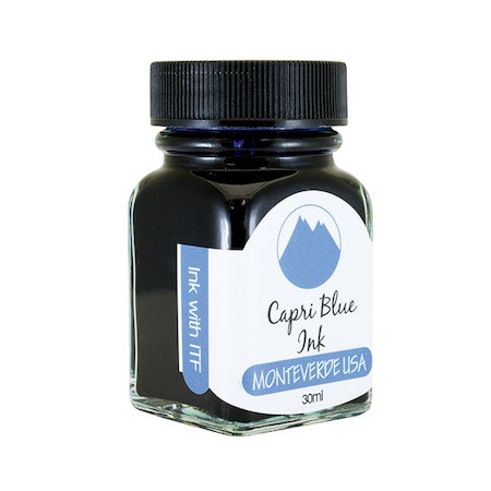 画像をギャラリービューアに読み込む, Monteverde 30ml Ink Bottle Capri Blue, Monteverde, Ink Bottle, monteverde-30ml-ink-bottle-capri-blue, Blue, G309, Ink &amp; Refill, Ink bottle, Monteverde, Monteverde Ink Bottle, Monteverde Refill, Pen Lovers, Cityluxe
