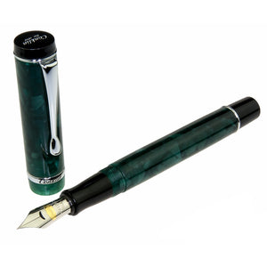 Conklin Duragraph Fountain Pen Forest Green Fine, Conklin, Fountain Pen, conklin-duragraph-fountain-pen-forest-green, Bullet Journalist, can be engraved, For Crafters, Green, Pen Lovers, Cityluxe