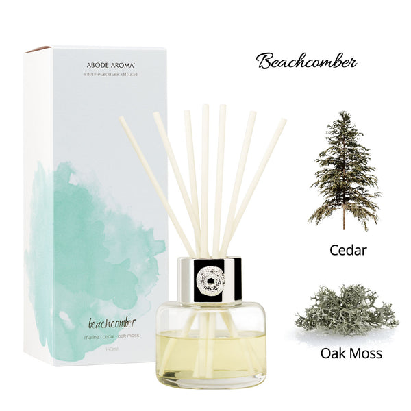 Load image into Gallery viewer, Abode Aroma Seascape Diffuser Beachcomber (Cedar &amp; Oak Moss), Abode Aroma, Diffuser, abode-aroma-seascape-diffuser-beachcomber, For Families, Cityluxe
