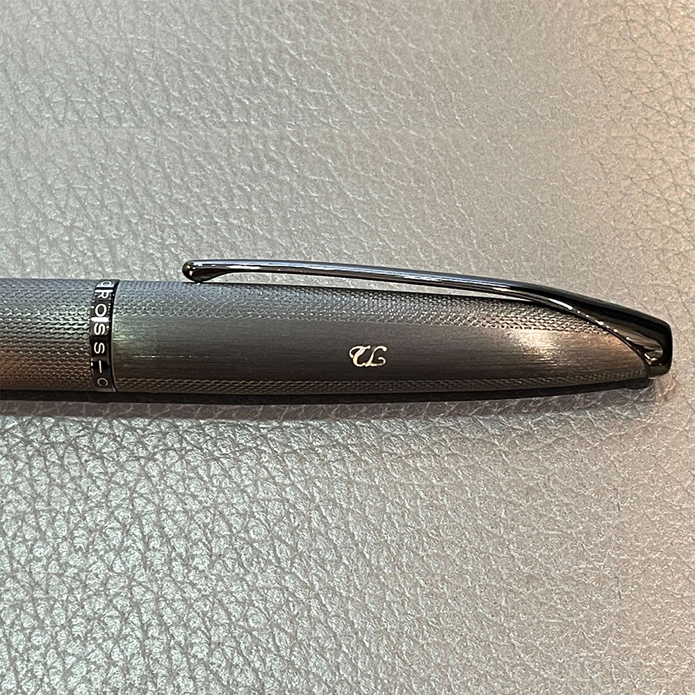 Cross ATX Brushed Black Fountain Pen, Cross, Fountain Pen, cross-atx-brushed-black-fountain-pen, ATX, Black, can be engraved, Cross New Jul, Fountain Pen, Cityluxe