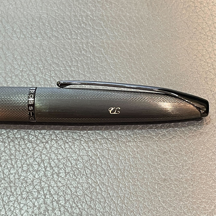 Cross ATX Brushed Black Fountain Pen, Cross, Fountain Pen, cross-atx-brushed-black-fountain-pen, ATX, Black, can be engraved, Cross New Jul, Fountain Pen, Cityluxe