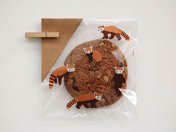 DailyLike Lesser Panda Medium Clear Gift Bag, DailyLike, Opp Bag, dailylike-lesser-panda-medium-clear-gift-bag-dsbm01, , Cityluxe