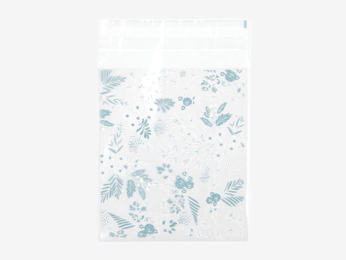 DailyLike Breeze Flower Medium Clear Gift Bag, DailyLike, Opp Bag, dailylike-breeze-flower-medium-clear-gift-bag-dsbm03, , Cityluxe