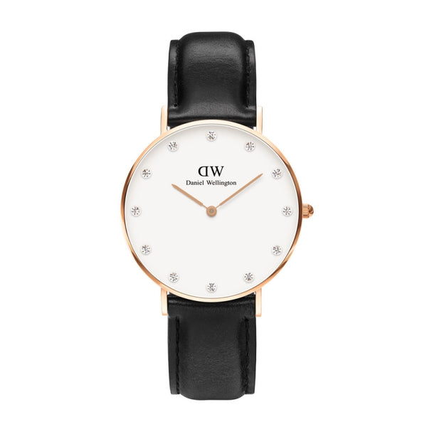 Daniel Wellington Classy Sheffield Rose Gold 34mm Watch (時計箱