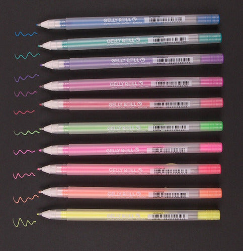 Sakura Gelly Roll Moonlight Set of 12, Sakura, Gel Pen, sakura-gelly-roll-moonlight-set-of-12, Multicolour, Cityluxe