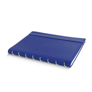 Filofax A5 Notebook Classic Blue, FILOFAX, Notebook, filofax-a5-notebook-classic-blue, Blue, Ruled, Cityluxe