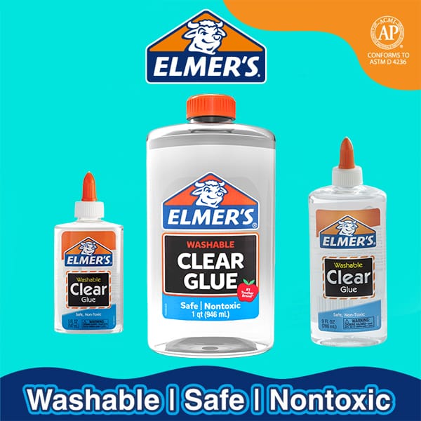 将图片加载到图库查看器，Elmers Clear School Glue, Elmer&#39;s, Glue, elmers-clear-school-glue, clear glue, Elmer&#39;&#39;s, Cityluxe
