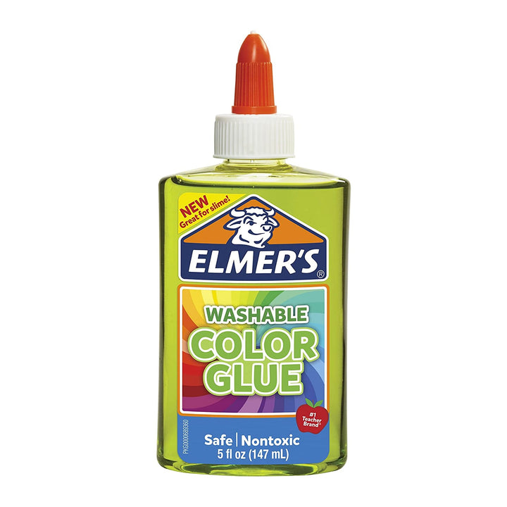 Elmers Transparent Colored Glue 5oz — angle view
