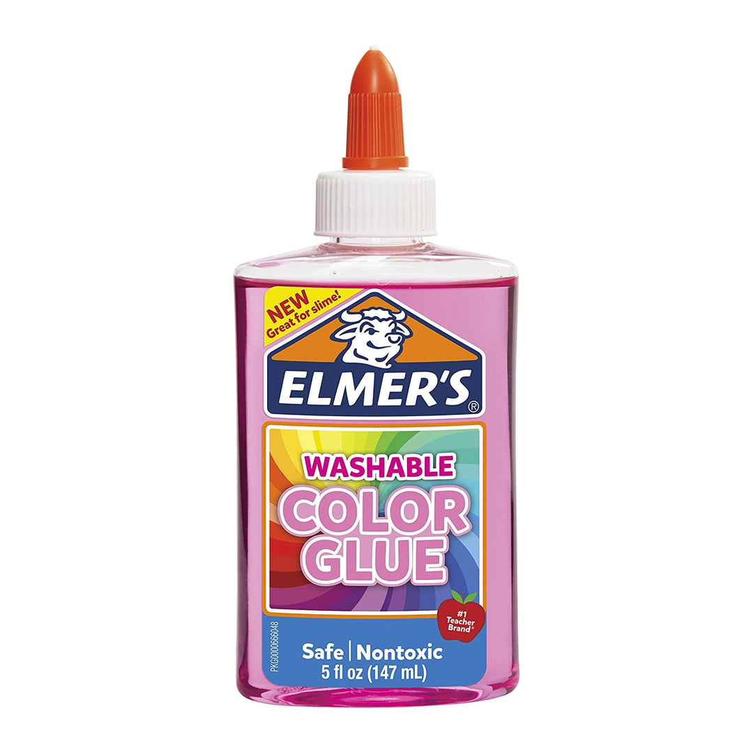 Elmers Transparent Colored Glue 5oz — with packaging