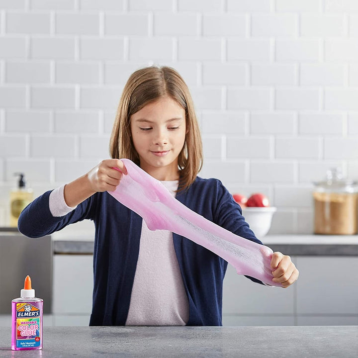 Elmers Transparent Colored Glue 5oz — side view