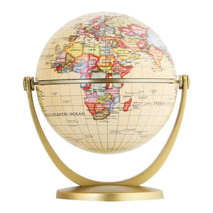 Luxo Antique Vintage Globe, Mini Desktop - 10cm