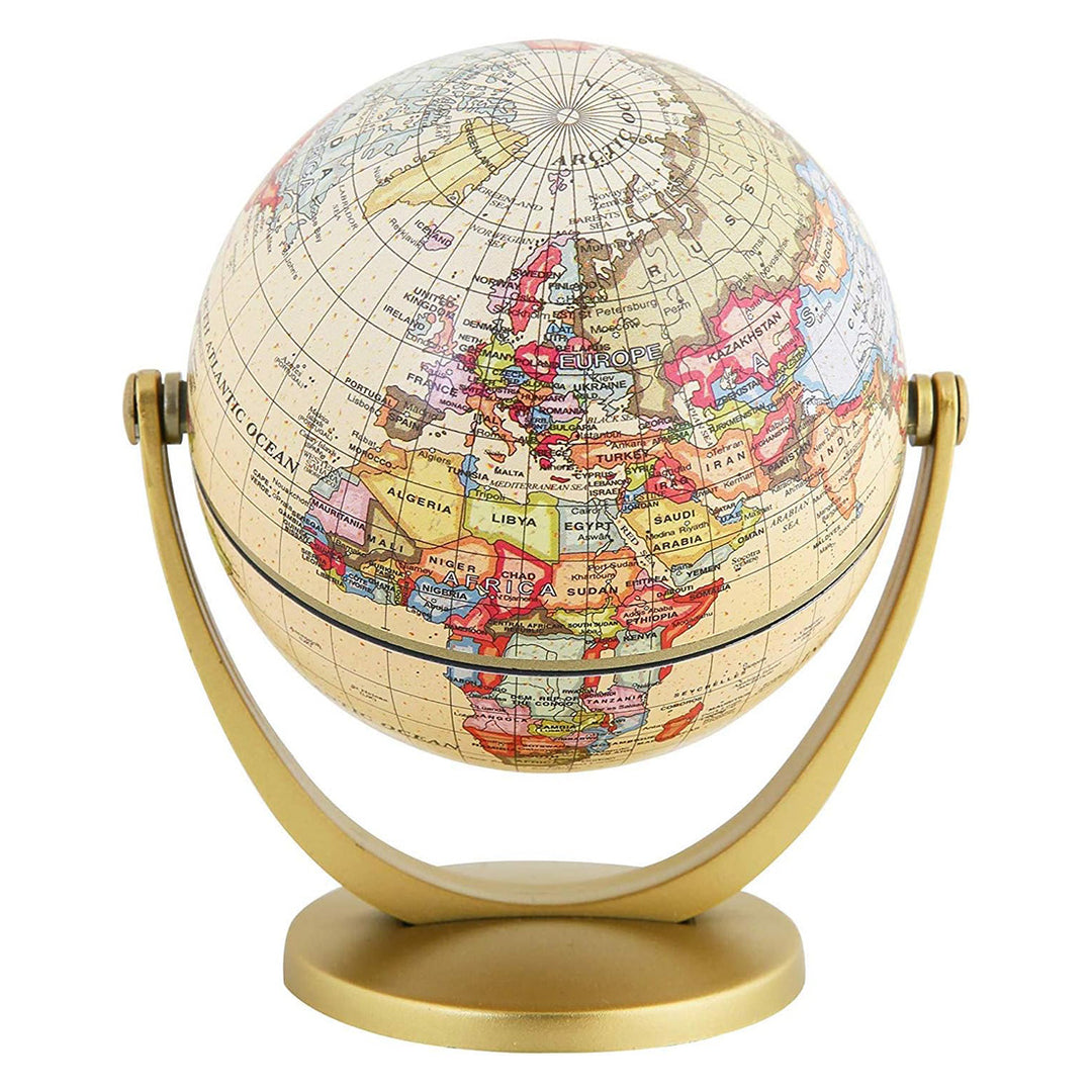 Luxo Antique Vintage Globe, Mini Desktop - 10cm