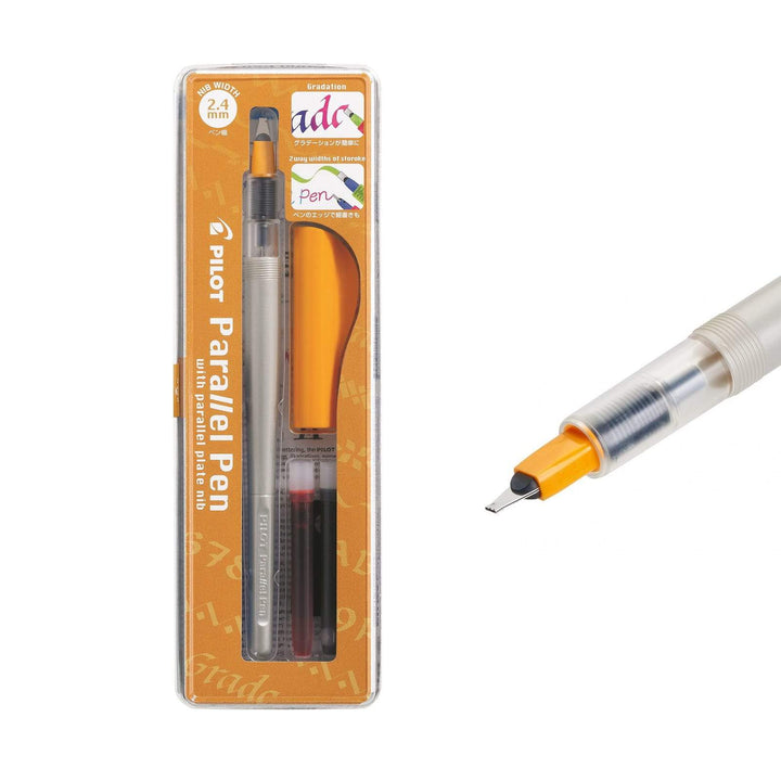Pilot Parallel Pen, PILOT, Calligraphy Pen, pilot-parallel-pen, Blue, Green, Orange, Red, Cityluxe