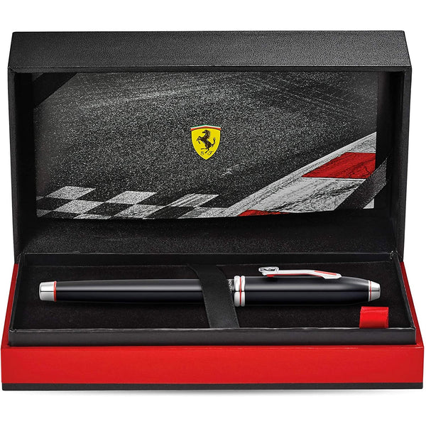 Load image into Gallery viewer, Cross Townsend Ferrari Glossy Black Lacquer Rollerball Pen, Cross, Rollerball Pen, cross-townsend-ferrari-glossy-black-lacquer-rollerball-pen, , Cityluxe
