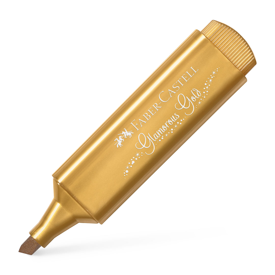 Faber-Castell Highlighter TL 46 Metallic Set of 4 — close-up