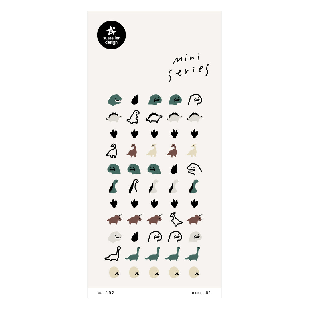 Suatelier Dino.01 Sticker, Suatelier, Sticker, suatelier-dino-01-sticker, , Cityluxe