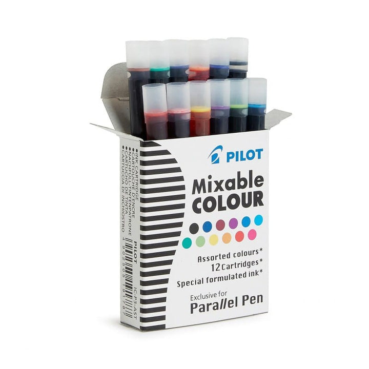 Pilot Parallel Pen Ink Cartridge, PILOT, Ink Cartridge, pilot-parallel-pen-ink-cartridge, Black, Blue, Brown, Green, Multicolour, Orange, Pink, Purple, Red, Yellow, Cityluxe
