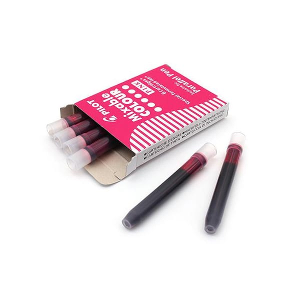 Pilot Parallel Pen Ink Cartridge, PILOT, Ink Cartridge, pilot-parallel-pen-ink-cartridge, Black, Blue, Brown, Green, Multicolour, Orange, Pink, Purple, Red, Yellow, Cityluxe